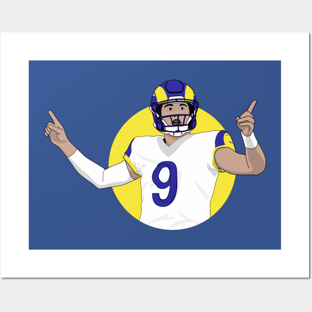 Stafford the quarterback Wall Art by rsclvisual